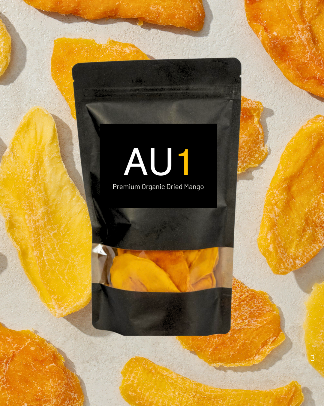 AU1 Organic Dried Mango